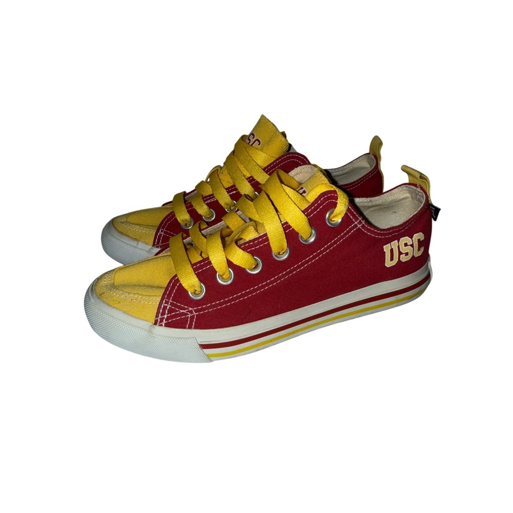 Skicks USC Trojans University of Southern California Womens Sneakers 7 Red Shoes
